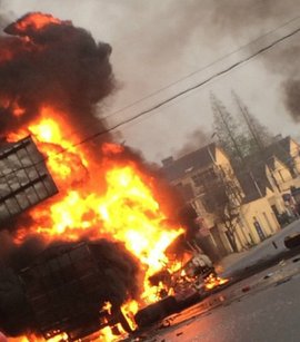 天津空港经济区一公司燃气爆炸事故